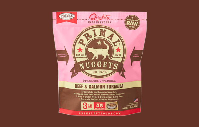 Primal Raw Frozen Nuggets Cat Food