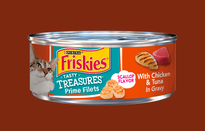 Purina Friskies Tasty Treasures Wet Cat Food