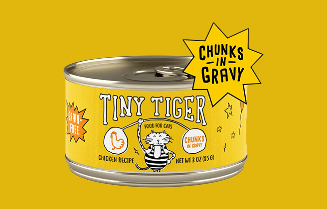 Tiny Tiger Chunks Wet Cat Food