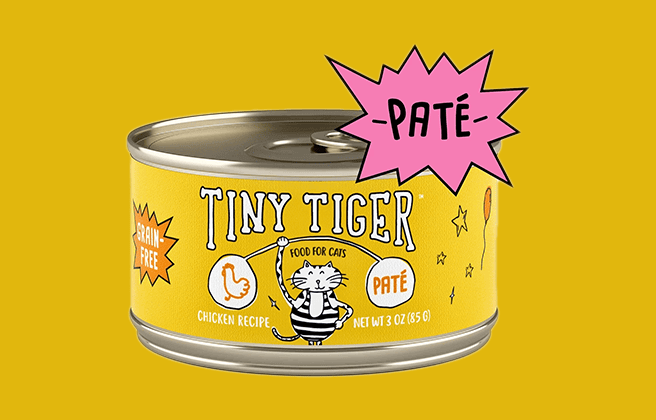 Tiny Tiger Paté Wet Cat Food