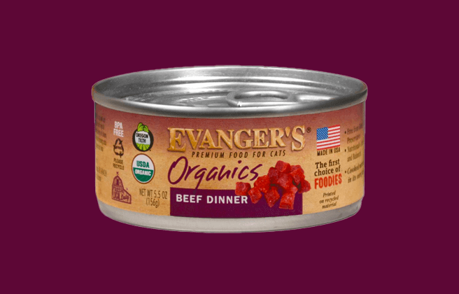 Evanger’s Organics Wet Cat Food