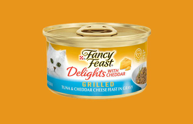 Fancy Feast Delights with Cheddar Wet Cat Food