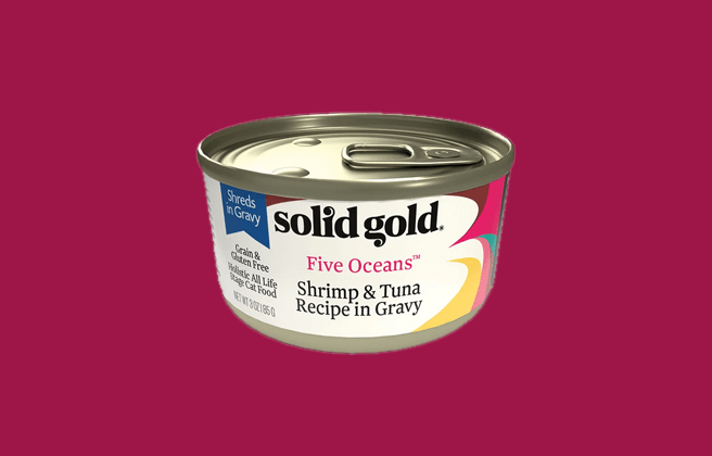 Solid Gold Five Oceans Wet Cat Food