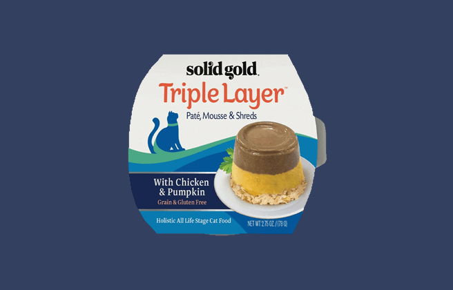 Solid Gold Triple Layer Wet Cat Food