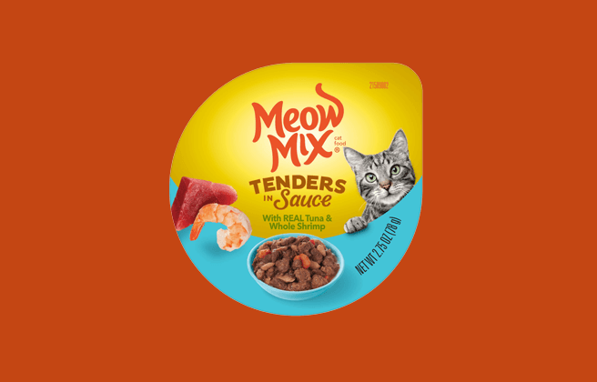 Meow Mix Tenders in Sauce Wet Cat Food