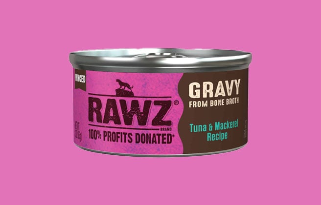 RAWZ Minced cans in Gravy Wet